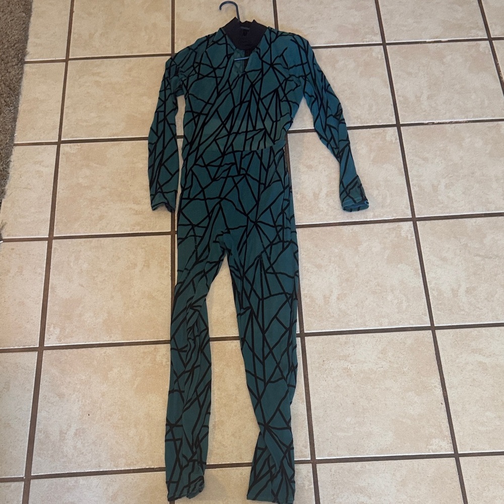 Geometric Patterned Weissman Unitard Costume